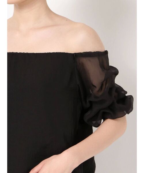 RESEXXY（リゼクシー）の「袖ボリュームオフショルブラウス（シャツ/ブラウス・レディース・ホワイト/ブラック/モカ・FREE）」の21枚目の写真