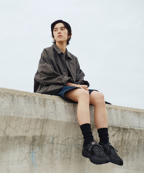 MoonStar（ムーンスター）の「MOONSTAR 810S: STUDEN エイトテンス スチューデン スニーカー◇（スニーカー・メンズ・ホワイト/ブラック/グレー/ナチュラル/ベージュ/ヘザーグレー/ダークグレー/ライトグレー・26/27/28）」の14枚目の写真