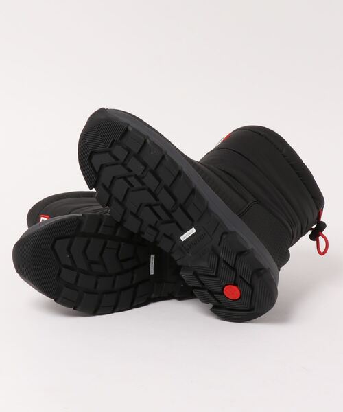 HUNTER(ハンター)の「WOMENS ORIGINAL INSULATED SNOW BOOT SHORT(ブーツ・レディース・ブラック/オレンジ・UK5/UK4/UK3/UK6)」の4枚目の写真