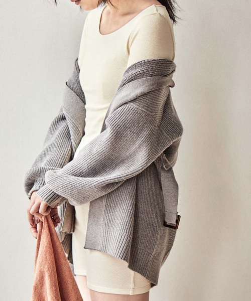 ニットからチラ見えしにくい コットンシルクのふんわり広開きインナー その他アンダーウェア インナー Iedit イディット のファッション通販 Zozotown