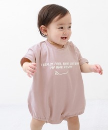 devirock（デビロック）の「半袖ゆったりロンパース（ロンパース）」