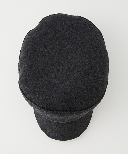 AZUL by moussy(アズールバイマウジー)の「MELTON CASQUETTE/メルトンキャスケット(キャスケット・レディース・チャコールグレー/ブラック/キャメル・FREE)」の11枚目の写真