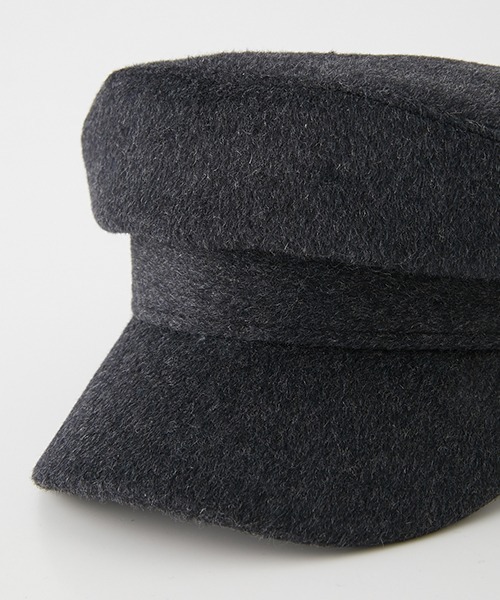 AZUL by moussy(アズールバイマウジー)の「MELTON CASQUETTE/メルトンキャスケット(キャスケット・レディース・チャコールグレー/ブラック/キャメル・FREE)」の12枚目の写真