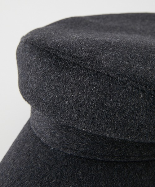 AZUL by moussy(アズールバイマウジー)の「MELTON CASQUETTE/メルトンキャスケット(キャスケット・レディース・チャコールグレー/ブラック/キャメル・FREE)」の13枚目の写真