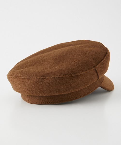 AZUL by moussy(アズールバイマウジー)の「MELTON CASQUETTE/メルトンキャスケット(キャスケット・レディース・チャコールグレー/ブラック/キャメル・FREE)」の15枚目の写真