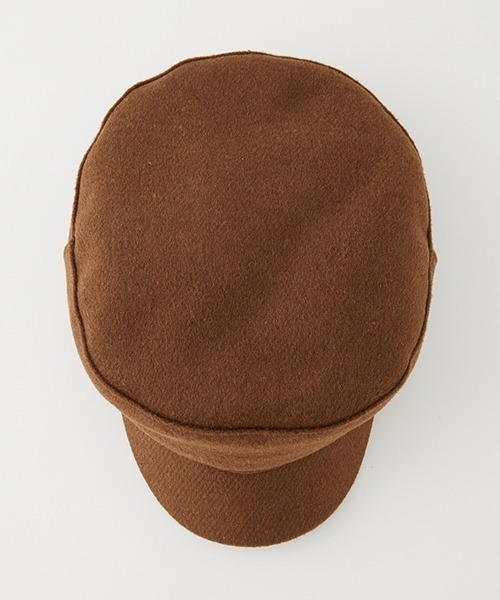 AZUL by moussy(アズールバイマウジー)の「MELTON CASQUETTE/メルトンキャスケット(キャスケット・レディース・チャコールグレー/ブラック/キャメル・FREE)」の16枚目の写真