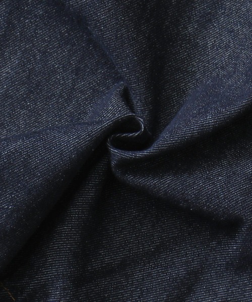 Fashion Letter（ファッションレター）の「配色ショルダー切替デニムサロペット  / 大きいサイズ（サロペット/オーバーオール・レディース・ネイビー/ワンウォッシュ・LL/M/L/3L/4L）」の20枚目の写真