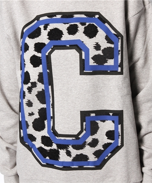Ray BEAMS（レイビームス）の「etre cecile / Big C スウェット（スウェット・レディース・グレー・ONE SIZE）」の6枚目の写真