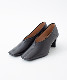 PICHE ABAHOUSE | ワイドスクエアトゥ パンプス(パンプス)