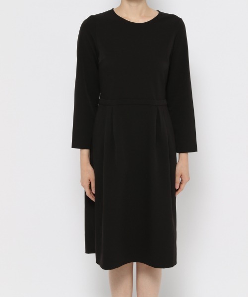 GLOBAL WORK（グローバルワーク）の「ノーカラージャケットワンピースセット【MATINEE LINE】/926853（セットアップ・レディース・ネイビー/ブラック・MEDIUM/LARGE）」の12枚目の写真