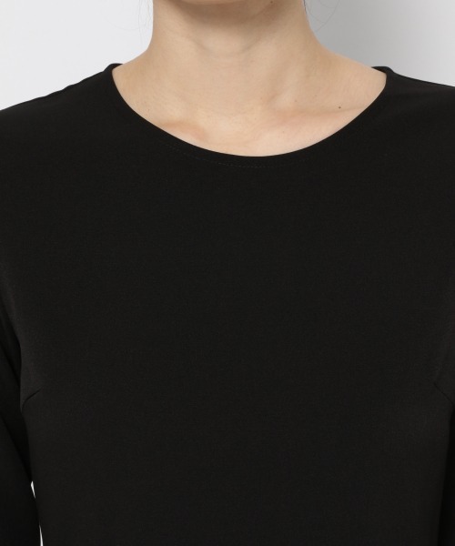 GLOBAL WORK（グローバルワーク）の「ノーカラージャケットワンピースセット【MATINEE LINE】/926853（セットアップ・レディース・ネイビー/ブラック・MEDIUM/LARGE）」の15枚目の写真