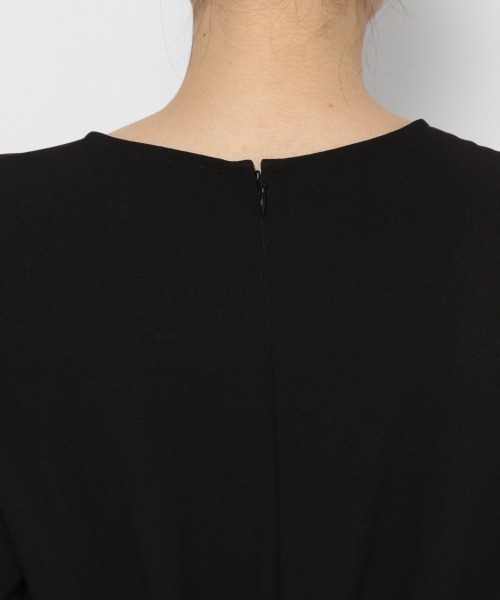 GLOBAL WORK（グローバルワーク）の「ノーカラージャケットワンピースセット【MATINEE LINE】/926853（セットアップ・レディース・ネイビー/ブラック・MEDIUM/LARGE）」の20枚目の写真