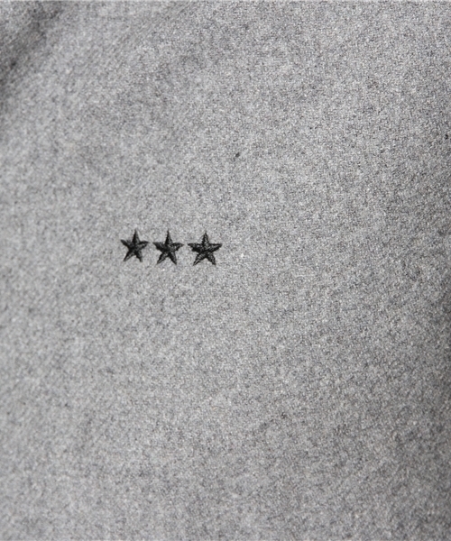 VENCEEXCHANGE（ヴァンスエクスチェンジ）の「メルトンドンキースタジャン（スタジャン・メンズ・シルバー/ブラック・SMALL/LARGE/MEDIUM）」の13枚目の写真