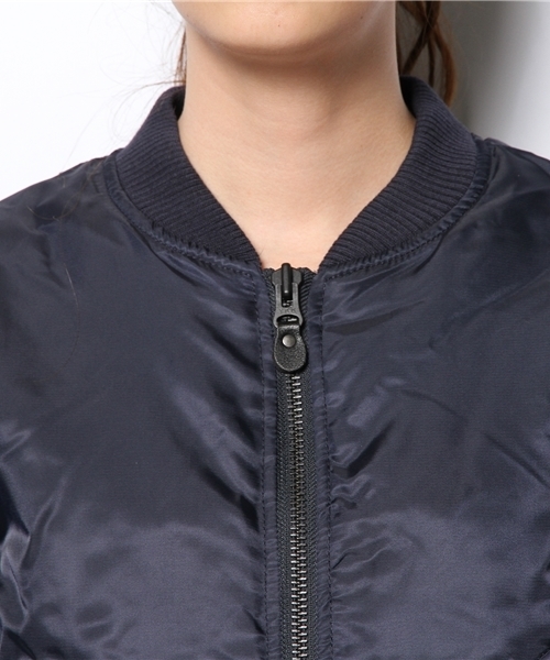 CIAOPANIC（チャオパニック）の「【Ciaopanic】MA-1（ブルゾン・レディース・ネイビー/オリーブ・FREE）」の7枚目の写真