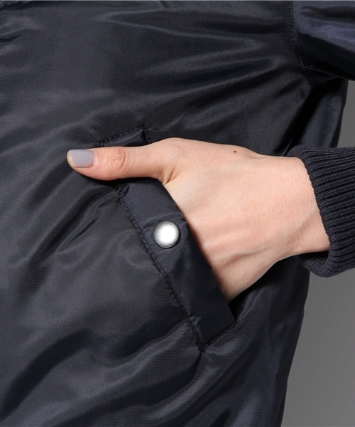 CIAOPANIC（チャオパニック）の「【Ciaopanic】MA-1（ブルゾン・レディース・ネイビー/オリーブ・FREE）」の10枚目の写真