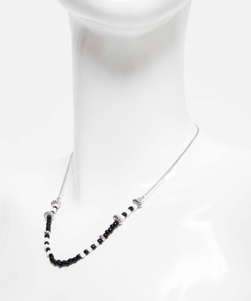 WEGO（ウィゴー）の「WEGO/チェーンコンビビーズネックレス（ネックレス・メンズ・その他1/その他3/その他4/その他2・FREE）」の7枚目の写真