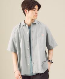 DANTON | [ ダントン ] DANTON ポプリン ワイドカラー 半袖 シャツ(シャツ/ブラウス)