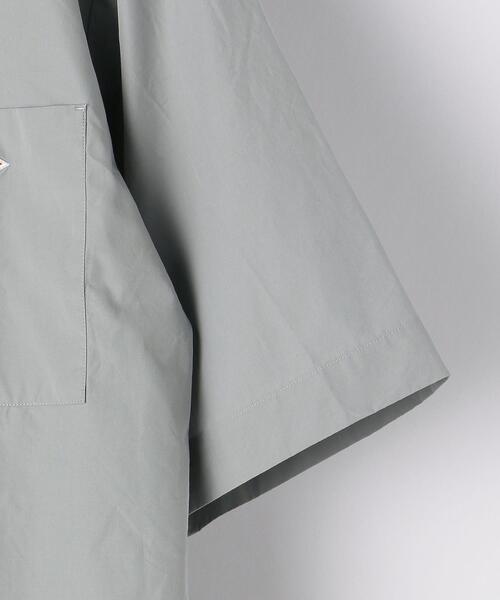 DANTON（ダントン）の「[ ダントン ] DANTON ポプリン ワイドカラー 半袖 シャツ（シャツ/ブラウス・メンズ・ホワイト/ライトグレー・40/42）」の14枚目の写真