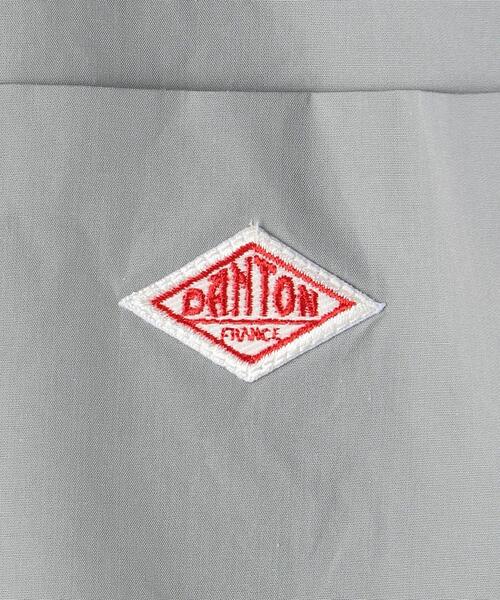 DANTON（ダントン）の「[ ダントン ] DANTON ポプリン ワイドカラー 半袖 シャツ（シャツ/ブラウス・メンズ・ホワイト/ライトグレー・40/42）」の16枚目の写真