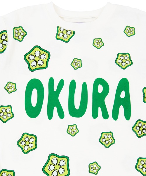 PUNYUS（プニュズ）の「フード総柄Tシャツ(KATU・OKURA・IKURA