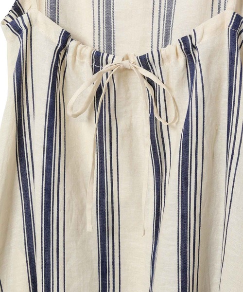 ADAM ET ROPE'（アダムエロペ）の「【missing you already】STRIPE STRAP DRESS（ワンピース・レディース・ベージュ系その他・1）」の12枚目の写真