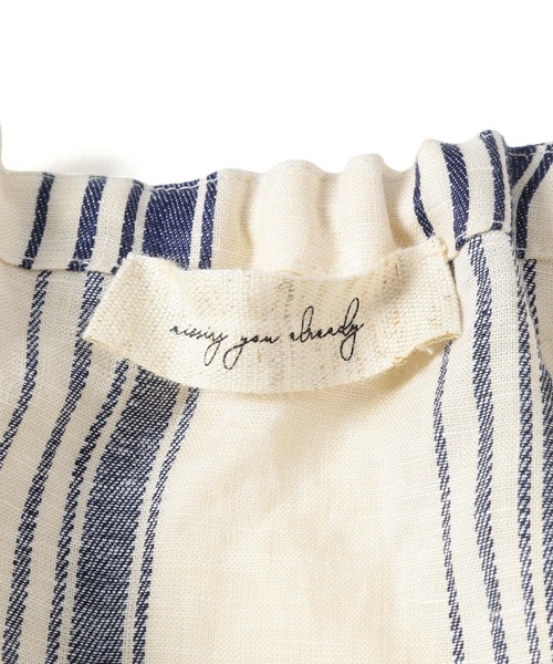 ADAM ET ROPE'（アダムエロペ）の「【missing you already】STRIPE STRAP DRESS（ワンピース・レディース・ベージュ系その他・1）」の11枚目の写真