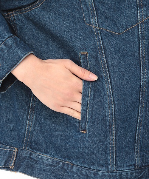 チチカカ（チチカカ）の「【大きいサイズ】クロシェパッチGジャン