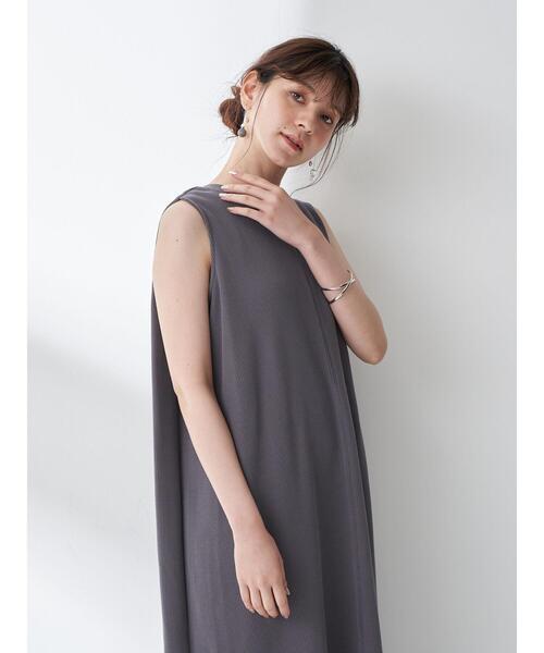 YECCA VECCA(イェッカヴェッカ)の「・2wayワッフルワンピース *(ワンピース・レディース・グレー/チャコールグレー/ミント・FREE)」の22枚目の写真