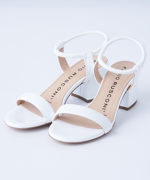 BEARDSLEY（ビアズリー）の「《FABIO RUSCONI/ファビオ・ルスコーニ》レザーサンダル（サンダル・レディース・ホワイト/レッド・38/36/37）」の9枚目の写真