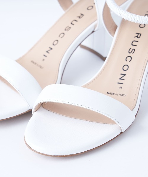 BEARDSLEY（ビアズリー）の「《FABIO RUSCONI/ファビオ・ルスコーニ》レザーサンダル（サンダル・レディース・ホワイト/レッド・38/36/37）」の11枚目の写真