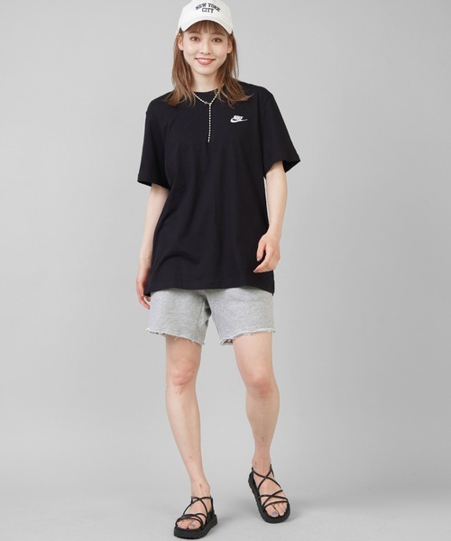 NIKE（ナイキ）の「【NIKE / ナイキ】ワンポイントロゴ半袖Tシャツ/S,M2サイズ展開（Tシャツ/カットソー・レディース・ホワイト/ブラック/ミント/ラベンダー・M/L/S）」の8枚目の写真