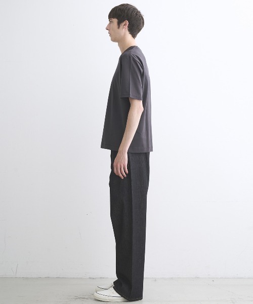 three dots（スリードッツ）の「【unisex】2パックTシャツ クルーネック/モックネック（Tシャツ/カットソー・メンズ・ホワイト/ブラック/グレー系その他2/チャコール・LARGE/MEDIUM/SMALL/X-SMALL/X-LARGE）」の20枚目の写真