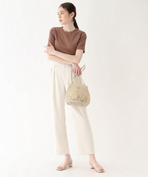 AG by aquagirl（エージーバイアクアガール）の「◆クリアベルトミドルヒールミュール（サンダル・レディース・ホワイト/グレー/ライトグリーン・02/03）」の6枚目の写真