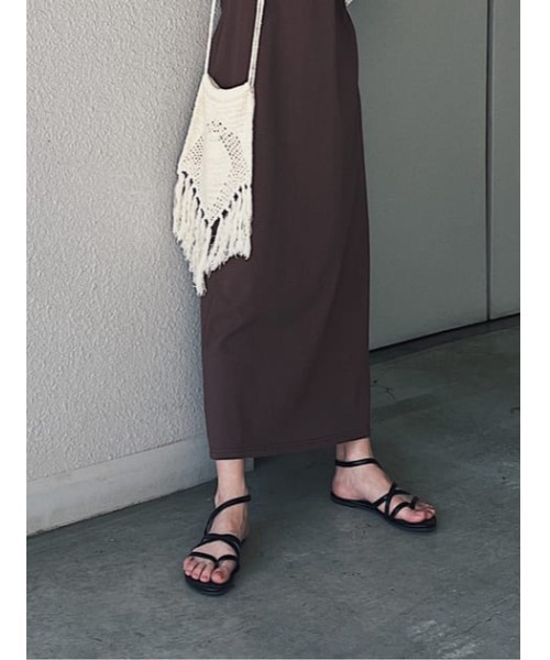 MOUSSY（マウジー）の「CROCHET FRINGE バッグ（ショルダーバッグ・レディース・ブラック/アイボリー/ライトパープル・FREE）」の11枚目の写真