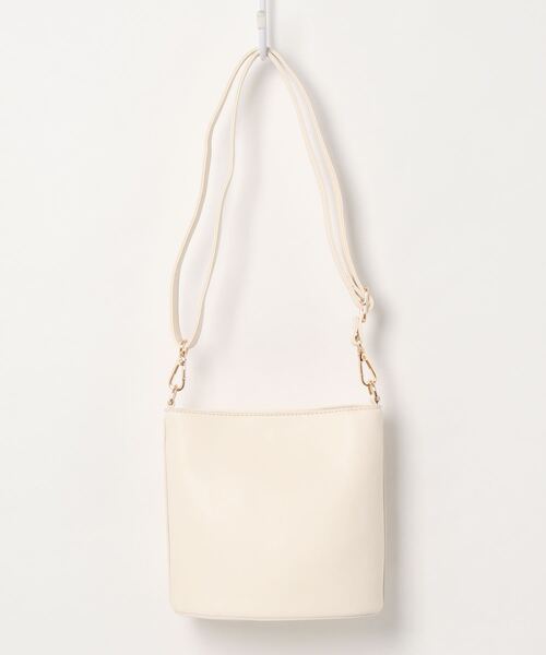 mysty woman（ミスティウーマン）の「ネットイン巾着バッグ 948430（ショルダーバッグ・レディース・ベージュ/オフホワイト・FREE）」の5枚目の写真