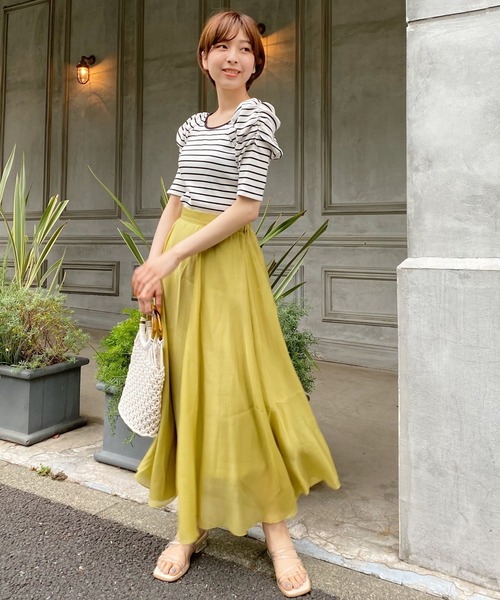 mysty woman（ミスティウーマン）の「ネットイン巾着バッグ 948430（ショルダーバッグ・レディース・ベージュ/オフホワイト・FREE）」の10枚目の写真