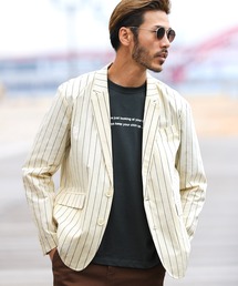 roshell | 綿麻ストレッチテーラードジャケット(テーラードジャケット)