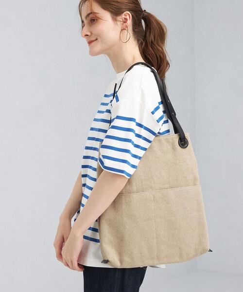 green label relaxing（グリーンレーベルリラクシング）の「CS １SLD IN PC バッグ（ショルダーバッグ・レディース・ブラック/オフホワイト・FREE）」の17枚目の写真