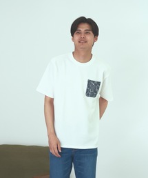 【BLUE STANDARD】速乾 制菌 防臭 快適 シワになりにくい ドライワッフルポケTシャツ