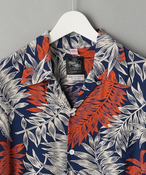 KONABAY HAWAII（コナベイハワイ）の「【別注】 ＜KONABAY HAWAII （コナベイ ハワイ）＞ LEAVES ALOHA/シャツ（シャツ/ブラウス・メンズ・ネイビー/ケリー・SMALL/MEDIUM/LARGE）」の4枚目の写真