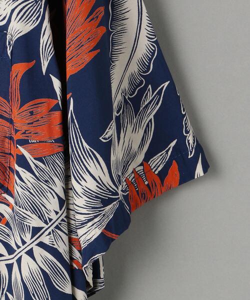 KONABAY HAWAII（コナベイハワイ）の「【別注】 ＜KONABAY HAWAII （コナベイ ハワイ）＞ LEAVES ALOHA/シャツ（シャツ/ブラウス・メンズ・ネイビー/ケリー・SMALL/MEDIUM/LARGE）」の5枚目の写真