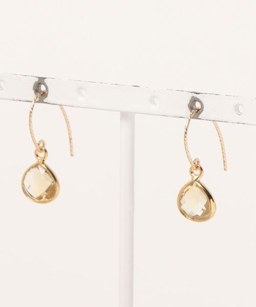 NOIR DE POUPEE（ノワールドプーペ）の「【WEB限定】K14GF 天然石 ピアス（ピアス（両耳用）・レディース・グレー/ピンク系その他3/ピンク/イエロー/ブラック/クリア/ホワイト/グリーン/ブルー/パープル/グリーン系その他2/ブラウン/ピンク系その他2/ブルー系その他/グリーン系その他3・FREE）」の21枚目の写真