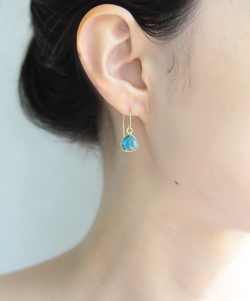 NOIR DE POUPEE（ノワールドプーペ）の「【WEB限定】K14GF 天然石