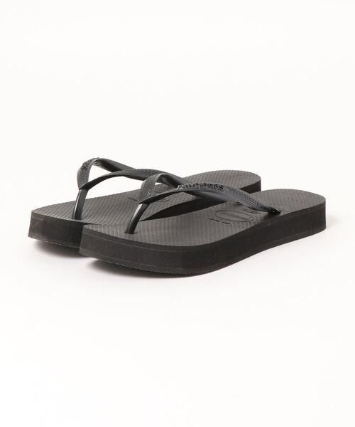 havaianas(ハワイアナス)の「【WEB限定】【havaianas】ハワイアナス SLIM FLATFORM(サンダル・レディース・ブラック/ゴールド系その他・23.0cm/24.0cm)」の12枚目の写真