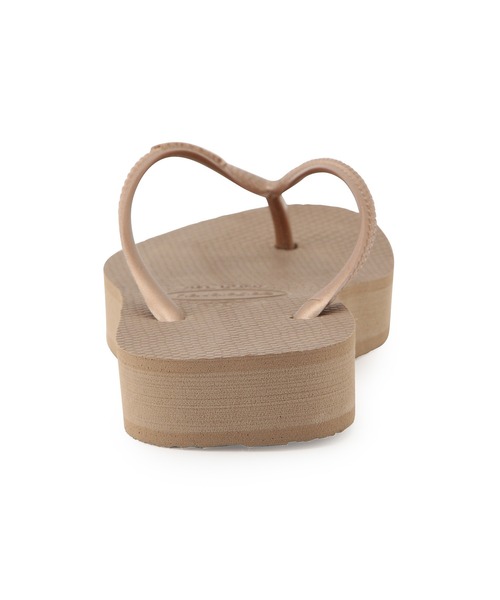 havaianas(ハワイアナス)の「【WEB限定】【havaianas】ハワイアナス SLIM FLATFORM(サンダル・レディース・ブラック/ゴールド系その他・23.0cm/24.0cm)」の6枚目の写真