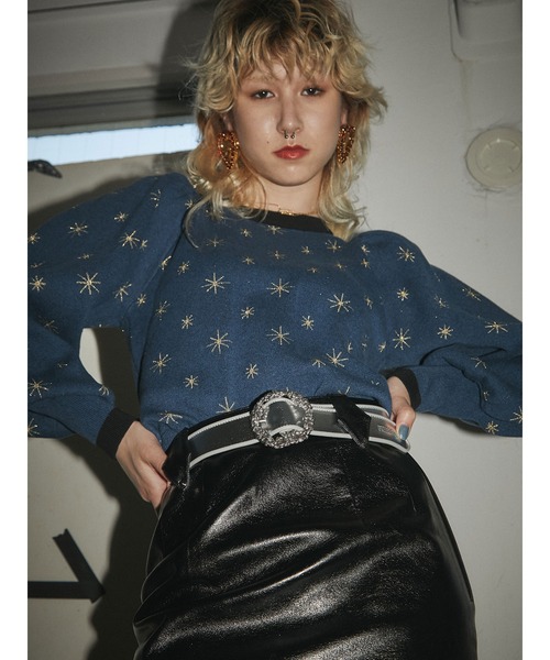 PAMEO POSE（パメオポーズ）の「Heavenly Belt（ベルト・レディース・ブラック/シルバー/ブルー・FREE）」の22枚目の写真