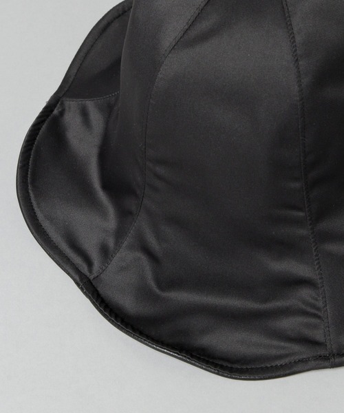 HARE（ハレ）の「リバーシブルチューリップHAT(HARE)（ハット・メンズ・ブラック×ブラック・FREE）」の4枚目の写真