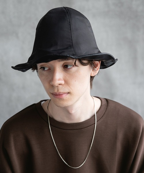 HARE（ハレ）の「リバーシブルチューリップHAT(HARE)（ハット・メンズ・ブラック×ブラック・FREE）」の13枚目の写真