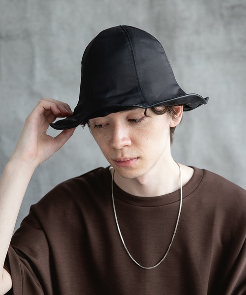 HARE（ハレ）の「リバーシブルチューリップHAT(HARE)（ハット・メンズ・ブラック×ブラック・FREE）」の15枚目の写真