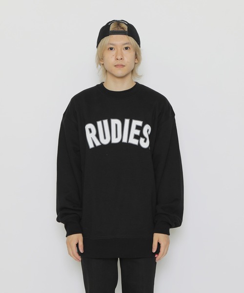 RUDIE'S(ルーディーズ)の「PHAT CREW SWEAT(スウェット・メンズ・グレー/ホワイト/ブラック・L/XXL/M/S/XL)」の2枚目の写真